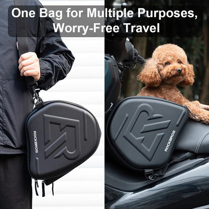 Scooter Tunnel Bag EVA Hard Shell Motorcycle Fuel Tank Bag Pedal Saddle Bag for Yamaha XMAX 125 250 300 400 NMAX 125 155 160