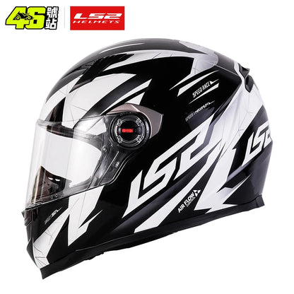Helmets - LS2 Full Face Capacete Masculino ls2 FF358 Motocross Racing Man