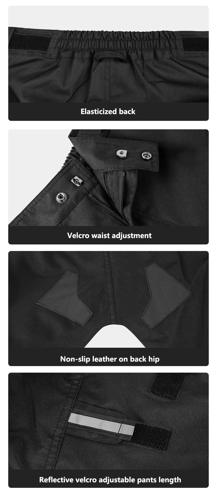 Feher Motorcycle Riding Pants | Waterproof & Winter - View 25 | Henderson Shop