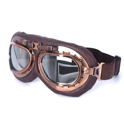 Retro Motorcycle Goggles | Vintage Steampunk Classic | Henderson Shop