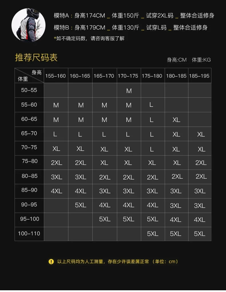 Helmets - Waterproof Men Motorcycle Jackets Windproof Motorcycle Rally Clothes Detachable Warm