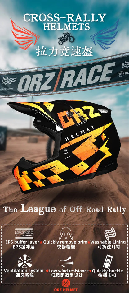 Motorcycle Helmet Professional Motocross Off Road Helm Children Off-road Casque Capacete De Motocicleta