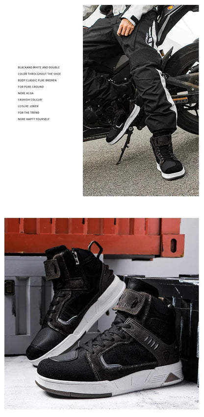 Motorcycle Riding Boots | Breathable - View 34 | Henderson Shop