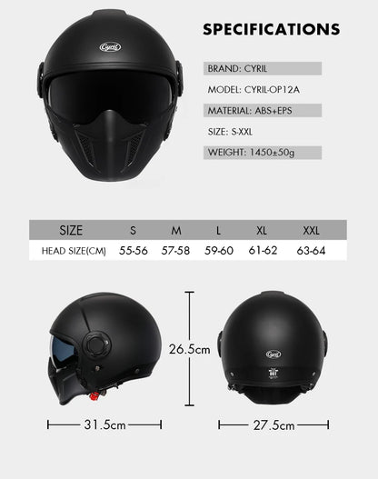 Modular Full Face Helmet | DOT Certified & ECE Certified - View 13 | Henderson Shop