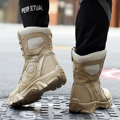 Men Male masculine  Botas Tacticas Hombre Militar Masculine sneakerMotorcycle Ankle Combat Boots Black Botas Militares Hombre