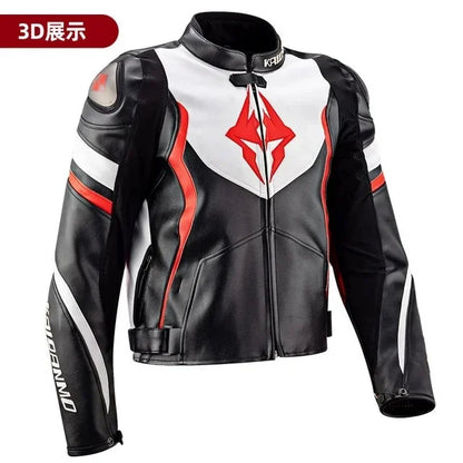 Hendersonshop Motorcycle Jacket Male Waterproof Winter Warm Racing Suit Motorcycle Female