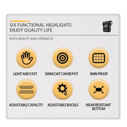 For BMW R1200GS R1250GS ADV For HONDA NC750X CB500X Motorcycle Frame Crash Bars Waterproof Bag Bumper Repair Tool Placement Bag