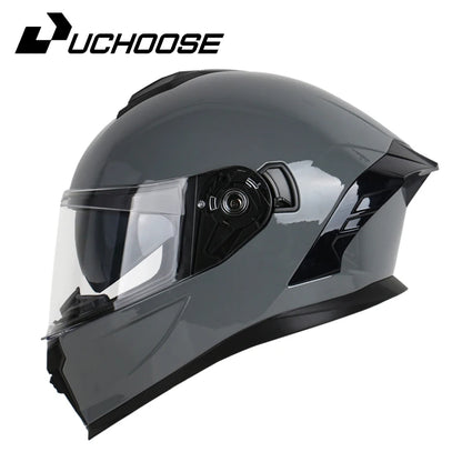 Flip Up Motorcycle Helmet Double Lens Modular Flip Full Face Helmet High Quality DOT Approved Moto Cascos Motociclistas