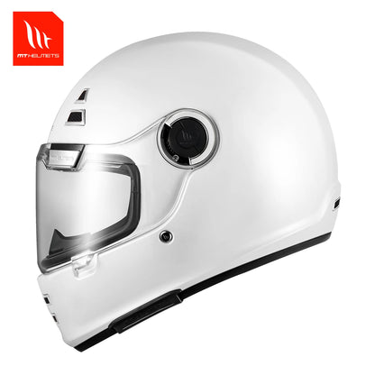 Motorcycle Retro Mt Helmet Spain Jarama Single Visor Dual D-Ring Buckle - View 20 | Henderson Shop