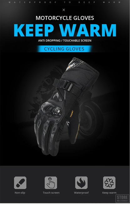 Winter Motorcycle Gloves | Waterproof & Winter - View 12 | Henderson Shop