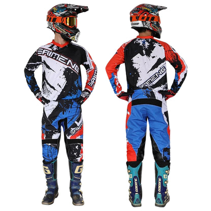children's enduro motocross gear set mx jersey pants motorcycle kits mtb Off ... | Henderson Shop
