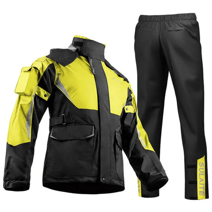 Waterproof motorbike Rain Clothing Reflective Motorcycle Suit Breathable And Comfortable Ultra-thin Raincoat For Biker Cycling