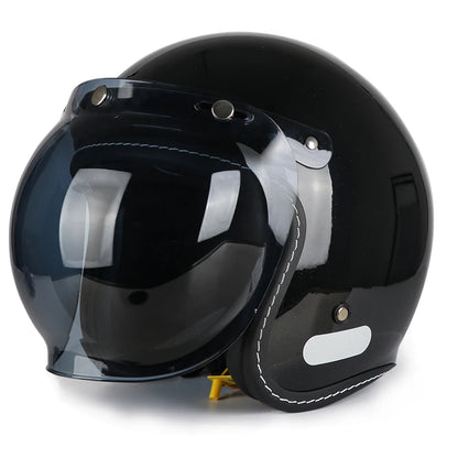 Vintage Half Face Helmet | Breathable - View 19 | Henderson Shop