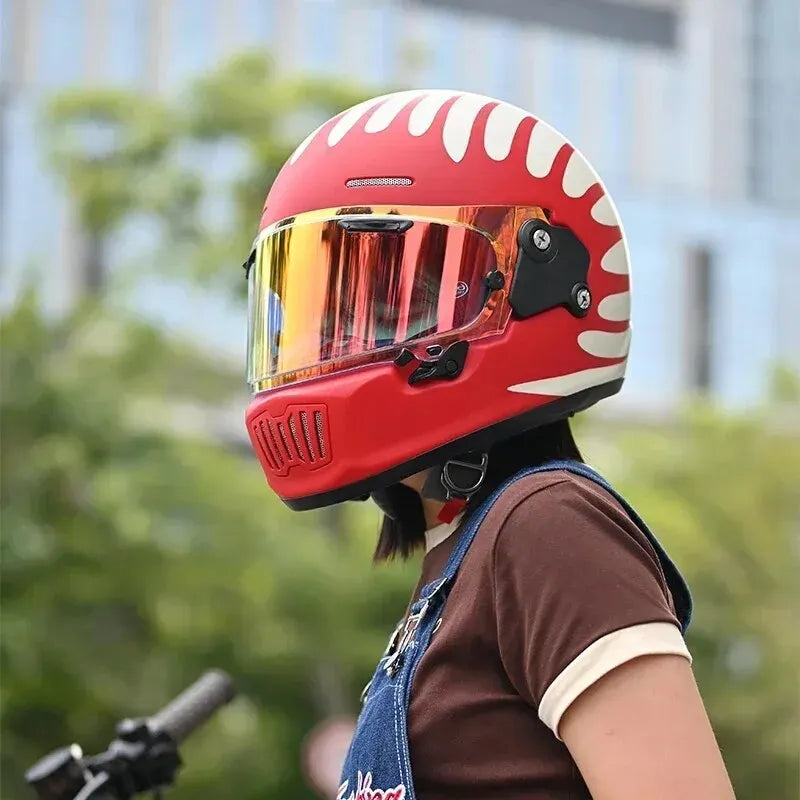 Harley Vintage Half Face Helmet | DOT Certified - View 2 | Henderson Shop