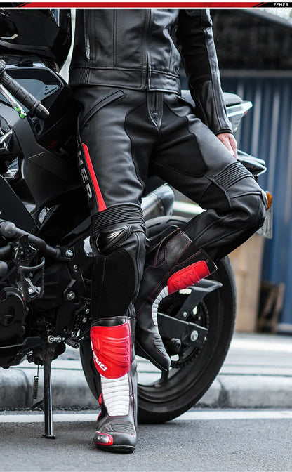 Motorcycle Riding Pants | Waterproof & Leather - View 19 | Henderson Shop