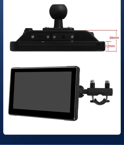 Srnubi 7" Motorcycle GPS Navigator | Waterproof & CarPlay - View 42 | Henderson Shop