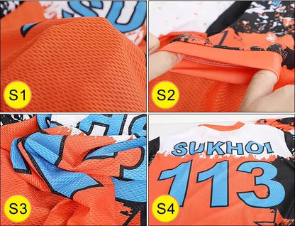 motocross set for child MX Jersey and Pants children Youth MTB DH UTV Enduro MX Gear Set Combo Off Road Racing Suit Dirt Bike