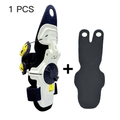 Motorcycle wrist guard X8 wrist support white acid yellow  M/L motorcycle protective equipment