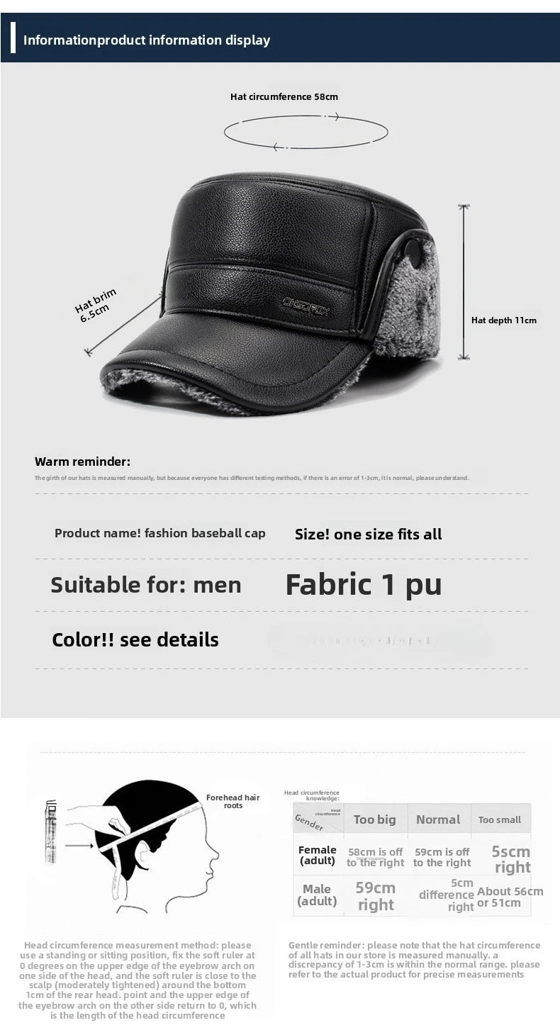 Motorcycle Cap | ECE Certified & Leather - View 9 | Henderson Shop