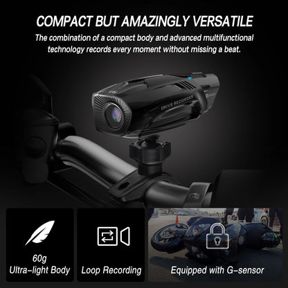 TNICER R3 Action Camera 1080P WiFi, Motorcycle Bike Bicycle Helmet Camcorder