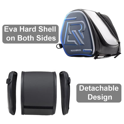 Scooter Tunnel Bag EVA Hard Shell Motorcycle Fuel Tank Bag Pedal Saddle Bag for Yamaha XMAX 125 250 300 400 NMAX 125 155 160