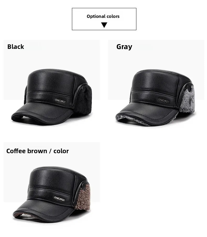 Motorcycle Cap | ECE Certified & Leather - View 10 | Henderson Shop