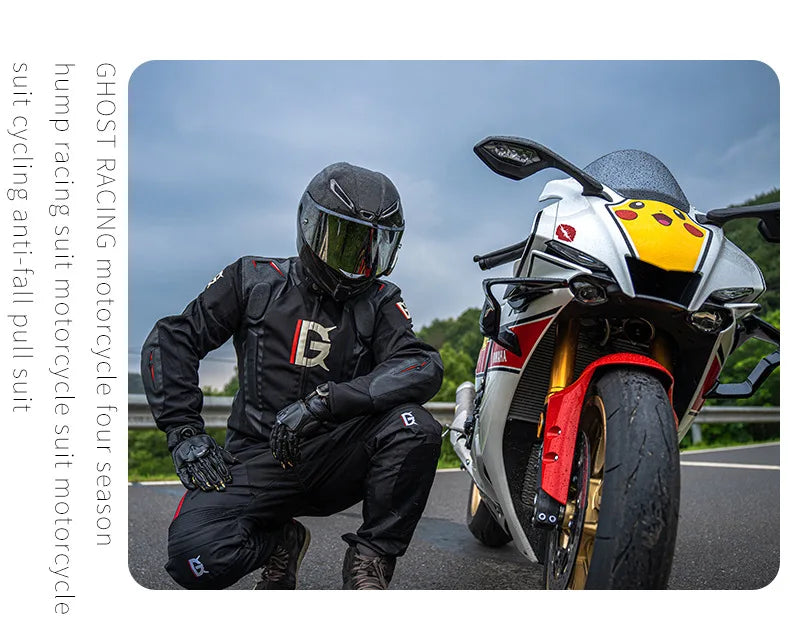 Motorcycle Jacket Winter Cold-proof Motorbike Racing Clothing Moto Motocross ... | Henderson Shop