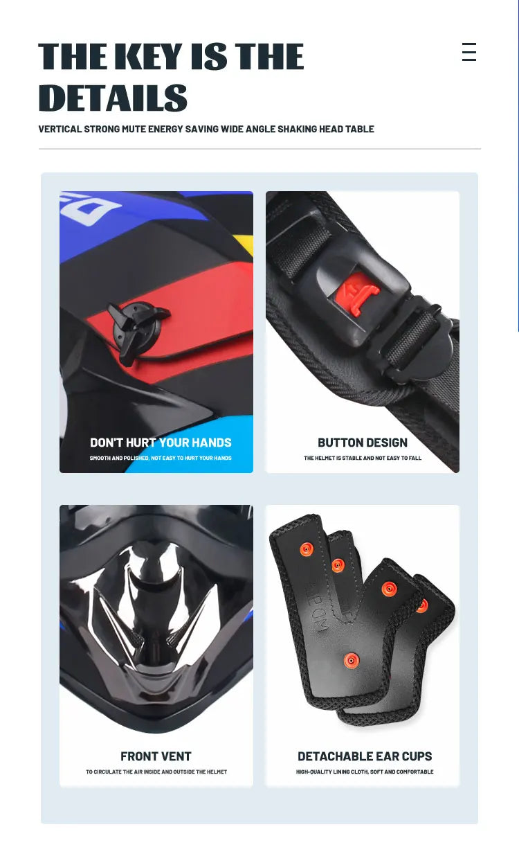 Uchoose Motorcycle Helmet - View 9 | Henderson Shop