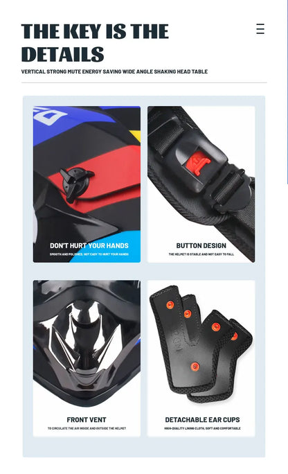 Uchoose Motorcycle Helmet - View 9 | Henderson Shop