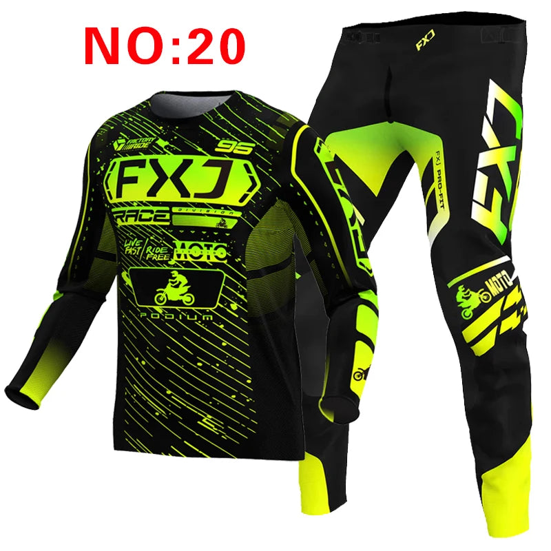 motocross child set MX Jersey and Pants kids children Set Dirt Bike MTB DH UT... | Henderson Shop