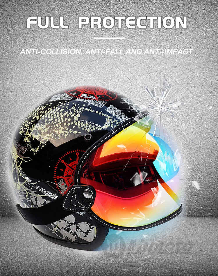 Full Face Motorcycle Helmet | Full Face - View 4 | Henderson Shop
