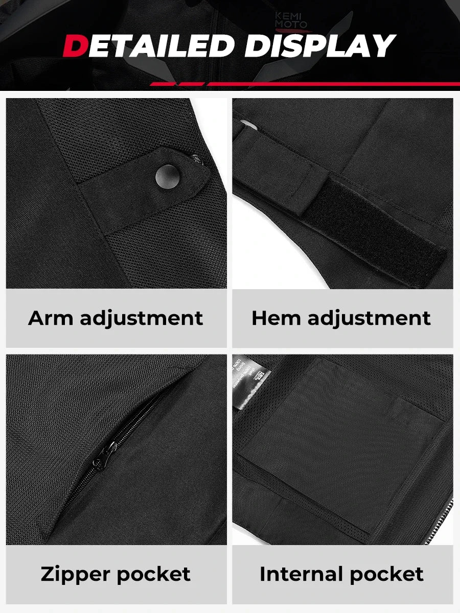 Mesh Motorcycle Jacket | Mesh & Breathable - View 11 | Henderson Shop