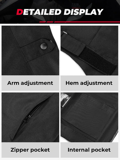 Mesh Motorcycle Jacket | Mesh & Breathable - View 11 | Henderson Shop