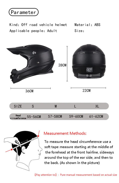 DOT Adult Female Men Helmets Motocross Kask Cross Downhill Soporte Casco Off Road Helmet Racing Classic Motorcycle Enduro