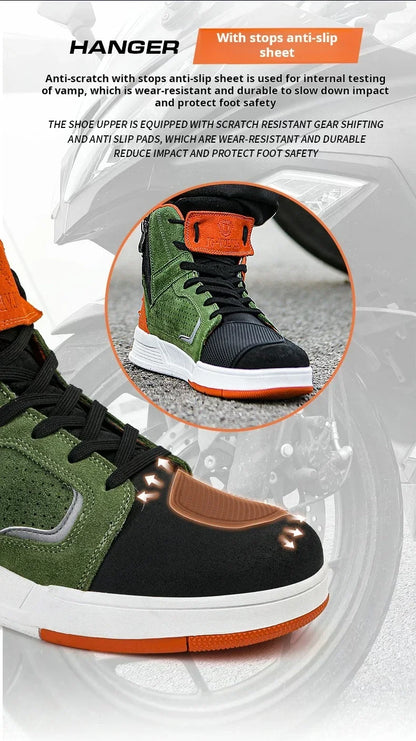 Motorcycle Riding Boots | Breathable - View 15 | Henderson Shop