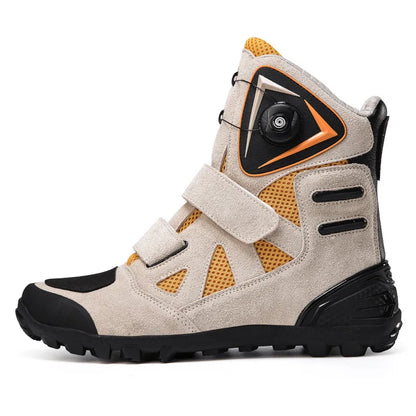 Hendersonshop Motorcycle Boots 2024 New Men Women Motorbike Riding Shoes Breathable