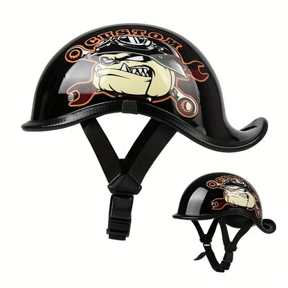 Vintage Half Face Helmet | Summer - View 11 | Henderson Shop