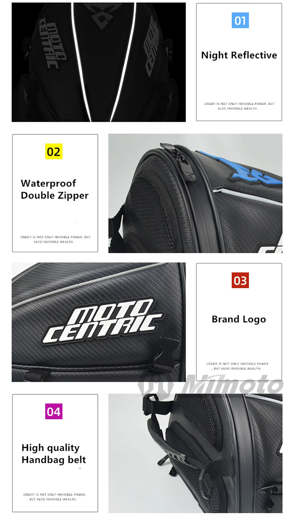 Motorcycle Accessory | Waterproof & Reflective - View 13 | Henderson Shop