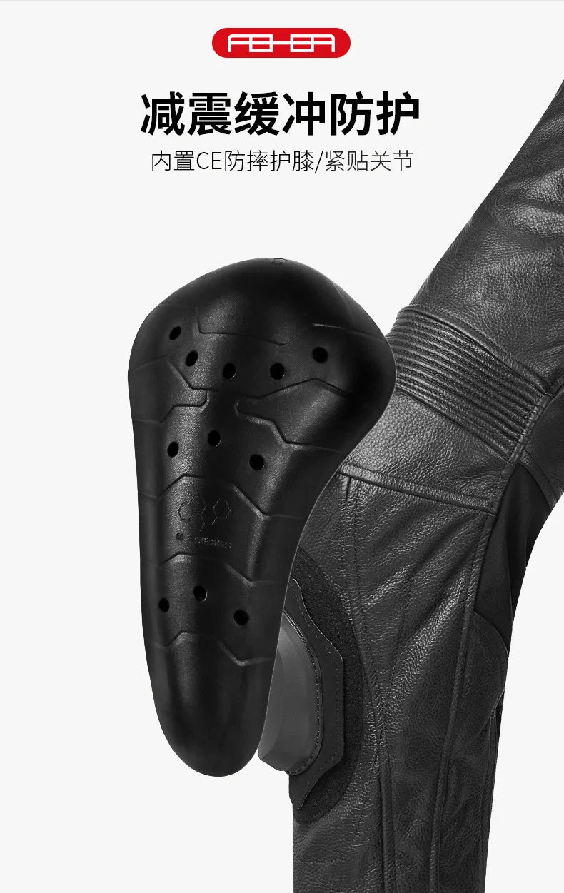 Motorcycle Riding Pants | Waterproof & Leather - View 15 | Henderson Shop