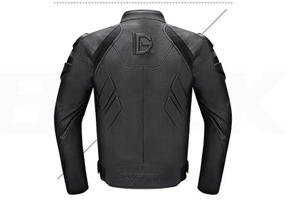 Leather Motorcycle Jacket Men's Chaqueta Moto Waterproof Moto Suit Motorbike ... | Henderson Shop