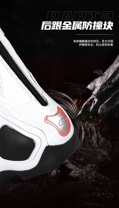 Motorcycle Shoes Childrens Boots Moto Bombre 35-38 Size Knight Shoes Women's style Riding Boots Fall Prevention Off Road Racing