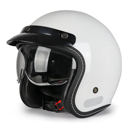 Vintage Half Face Helmet | Breathable - View 21 | Henderson Shop