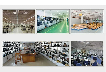 Black Men's Casual Leather Boots Fashion Winter Men Work Boot Mens