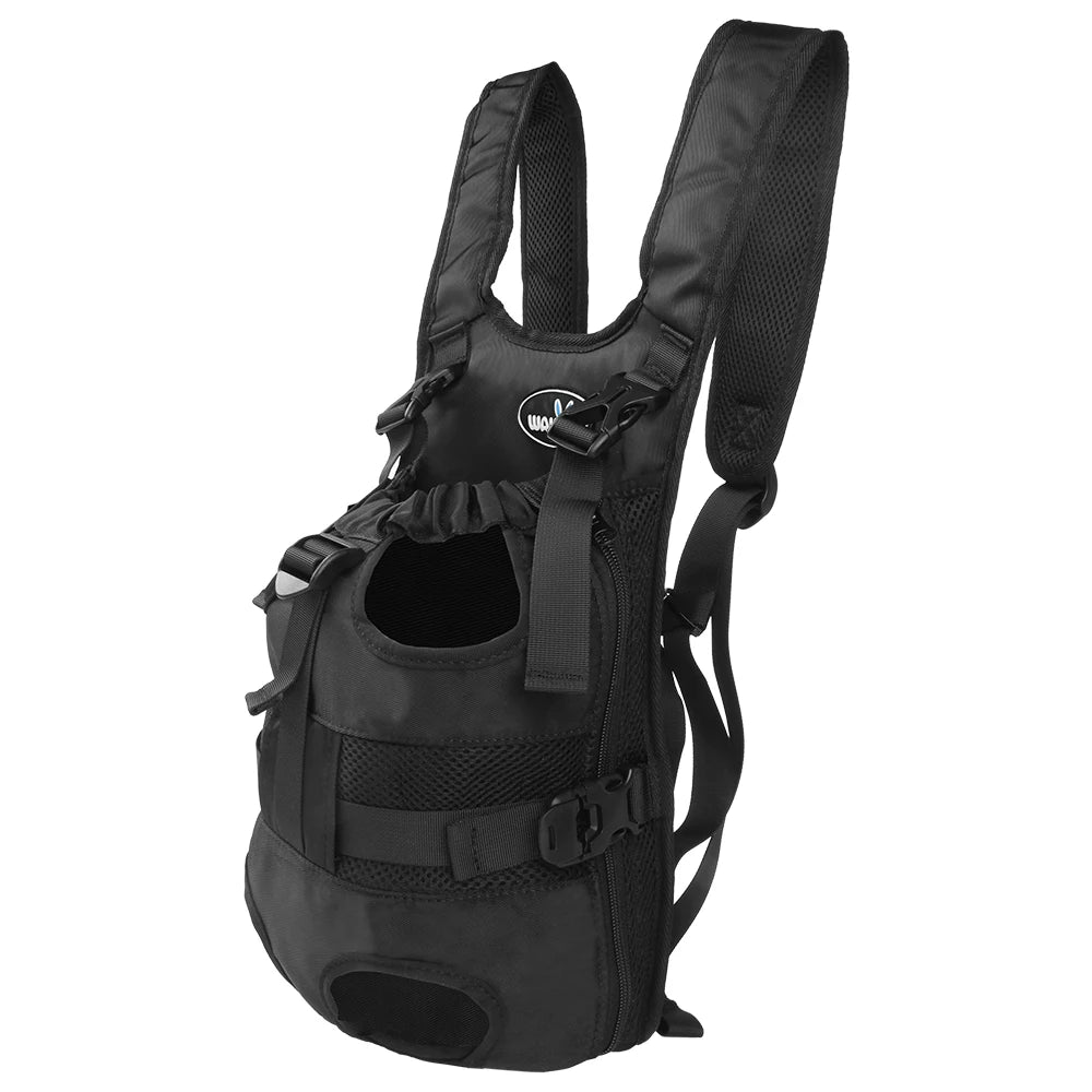 Pet Carry Portable Bag Puppy Adjustable Front Backpack Outdoor Travel Pets Ventilated Saddlebag Universal For Motorcycle Riding