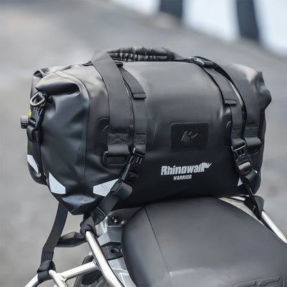 Rhinowalk Motorcycle Tail Bag 20/40/65L Waterproof Motorcycle Backpack Motor Pannier Rear Seat Bag Motorbike Luggage Accessories