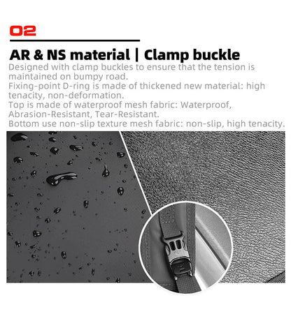 Rhinowalk Tank Bag - additional angle showing motorcycle tank bag features and details