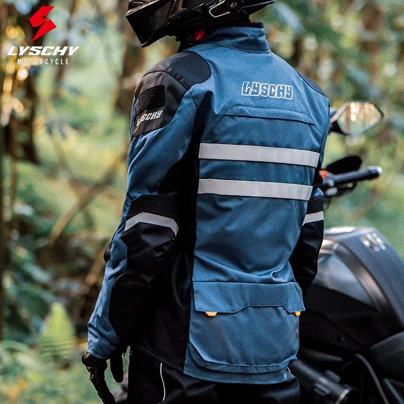 Hendersonshop LYSCHY Motocross Jacket Pants Autumn Winter Waterproof Warm Motorcycle Riding