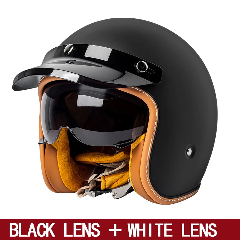 Vintage Half Face Helmet | Winter - View 16 | Henderson Shop
