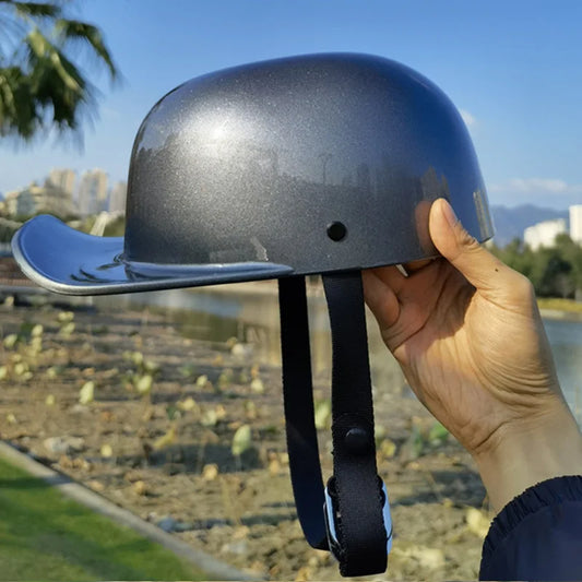 Harley Vintage Half Face Helmet - View 8 | Henderson Shop