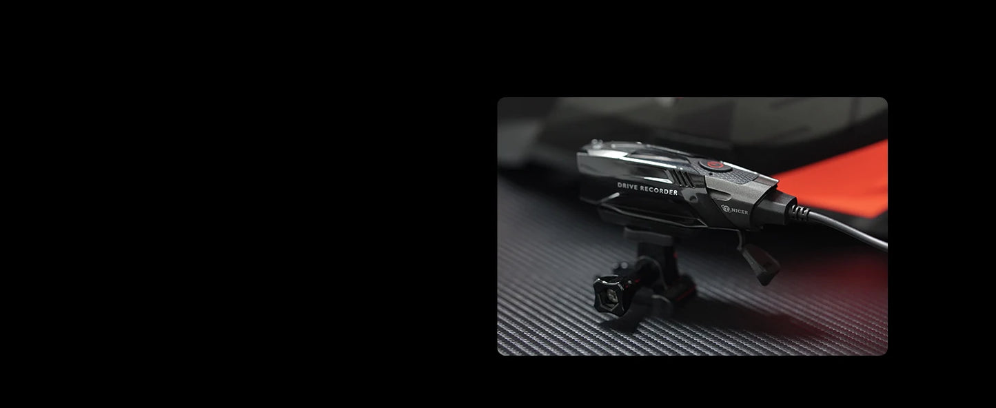 TNICER R3 Action Camera 1080P WiFi, Motorcycle Bike Bicycle Helmet Camcorder